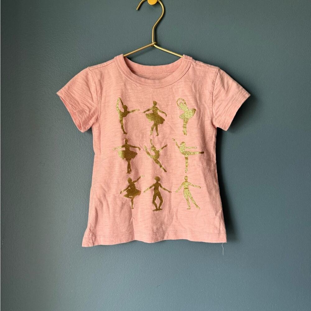 Crewcuts Pink‎ Ballet Graphic T-Shirt